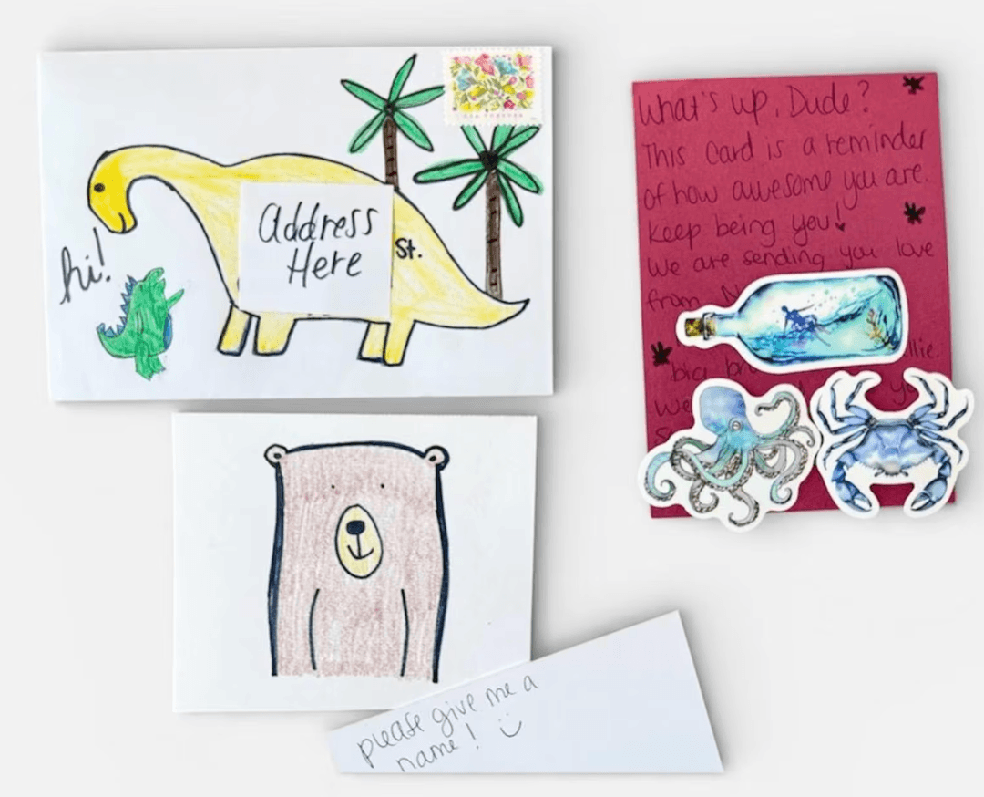 Flat lay of contents